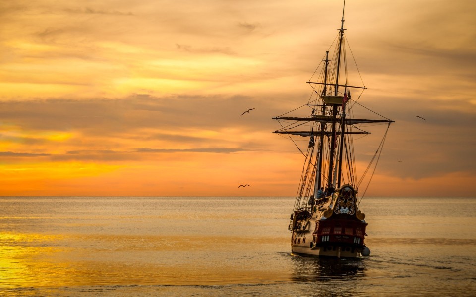 piratenabenteuer schiff im meer