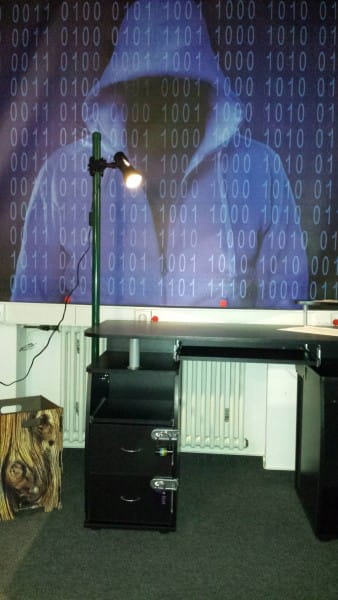 hacker versteck escape room