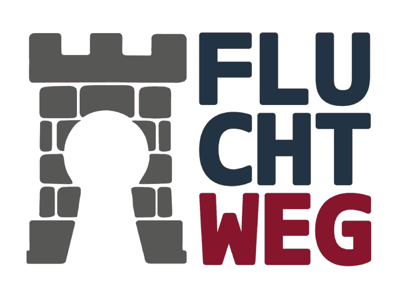 Fluchtweg Hamburg Logo