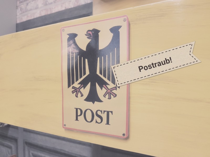 postraub adler der deutschen post