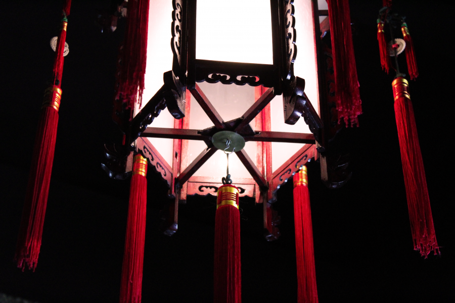 asiatische lampe