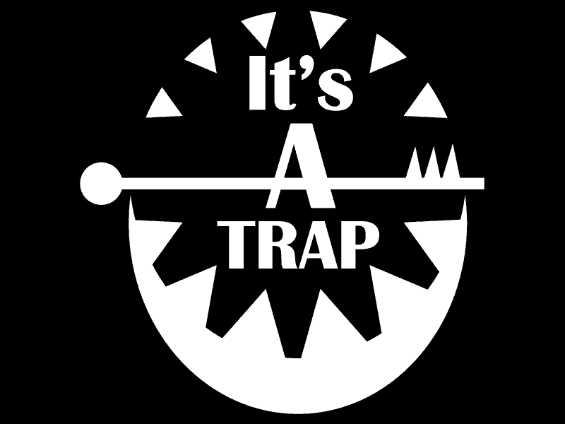 It´s a Trap Trier Logo