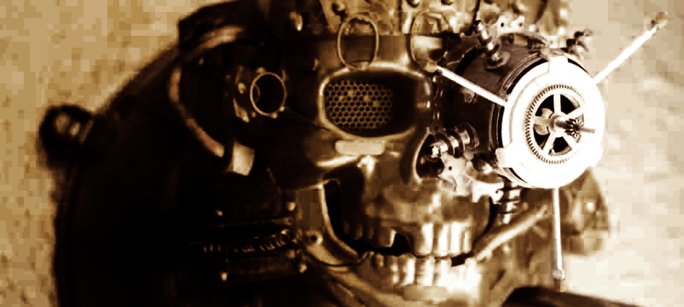 steampunk totenkopf