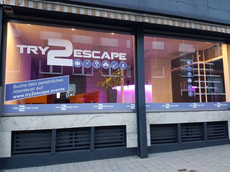 try2escape rheine eingang